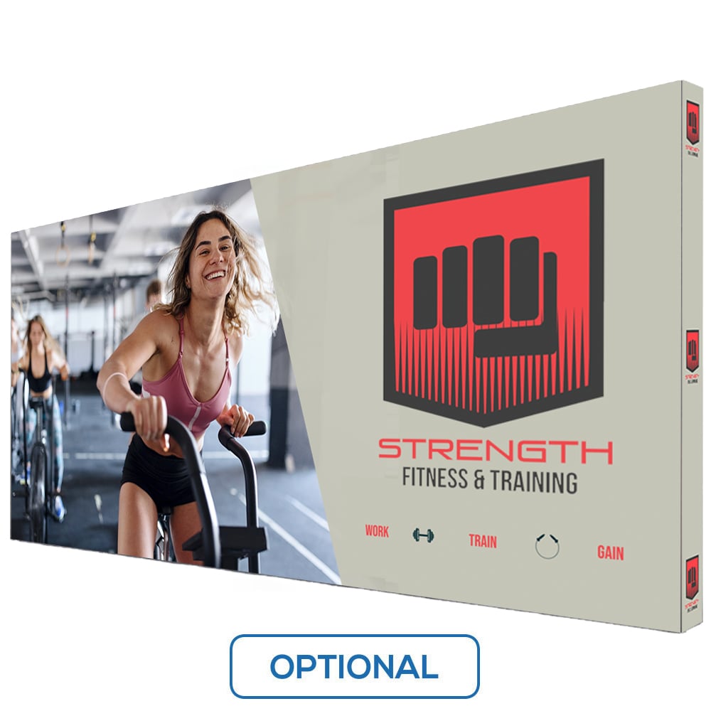 20x10 ft. Lumiere Continuous Backlit — Single Sided Graphic Package
